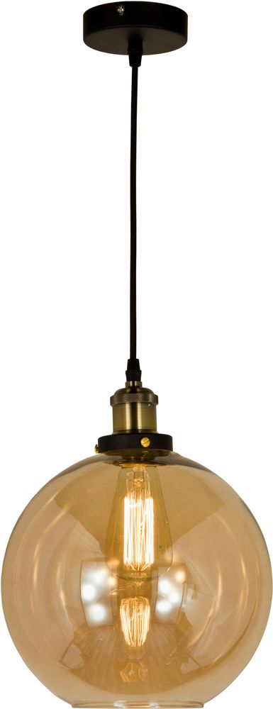 Beatrice taklampa - Antik/amber Beatrice taklampa - Antik/amber